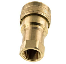 Acoplamiento hidráulico de latón DN 25 Enchufe G 1 pulgada rosca hembra ISO 7241-1 B D 37,8mm