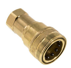 Acoplamiento hidráulico de latón DN 25 Enchufe G 1 pulgada rosca hembra ISO 7241-1 B D 37,8mm