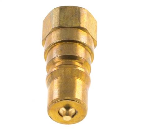 Latón DN 5 Acoplamiento hidráulico Enchufe G 1/8 pulgadas Rosca Hembra ISO 7241-1 B D 10,9mm