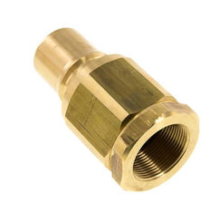 Latón DN 50 Acoplamiento hidráulico Enchufe G 2 pulgadas Roscas Hembra ISO 7241-1 B D 63,2mm
