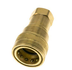 Acoplamiento hidráulico de latón DN 25 con rosca NPT hembra de 1 pulgada ISO 7241-1 B D 37,8mm