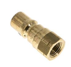 Acoplamiento hidráulico de latón DN 5 Tapón de rosca NPT hembra de 1/8 de pulgada ISO 7241-1 B D 10,9mm