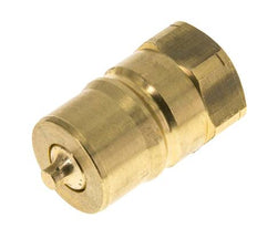 Acoplamiento hidráulico de latón DN 25, rosca hembra NPT de 1 pulgada ISO 7241-1 B D 37,8mm