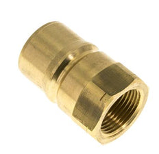Acoplamiento hidráulico de latón DN 25, rosca hembra NPT de 1 pulgada ISO 7241-1 B D 37,8mm
