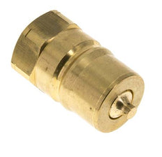 Acoplamiento hidráulico de latón DN 25, rosca hembra NPT de 1 pulgada ISO 7241-1 B D 37,8mm