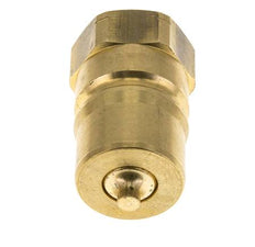 Acoplamiento hidráulico de latón DN 25, rosca hembra NPT de 1 pulgada ISO 7241-1 B D 37,8mm