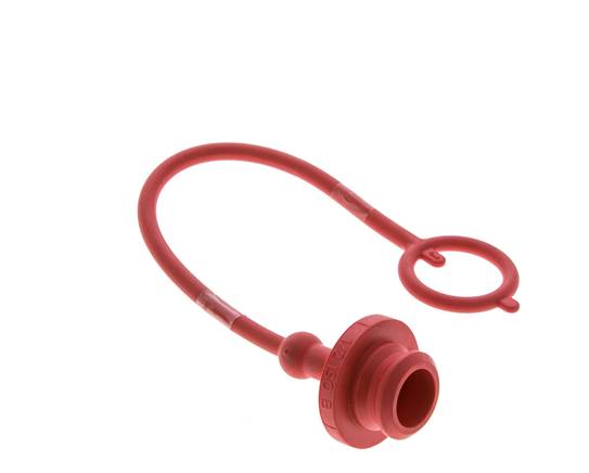tapa de protección contra el polvo de plástico de 44 mm para la toma de acoplamiento ISO 7241-1 B