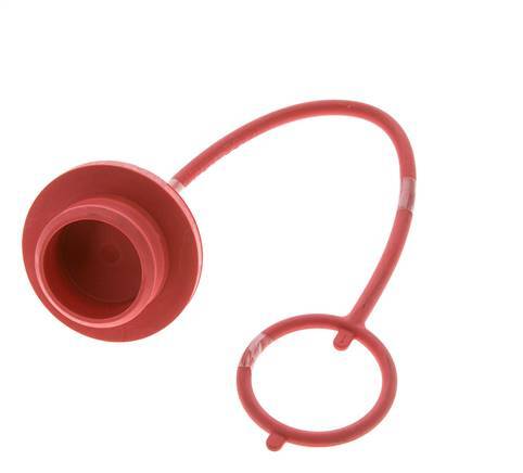 tapa de protección contra el polvo de plástico de 60 mm para la toma de acoplamiento ISO 7241-1 B