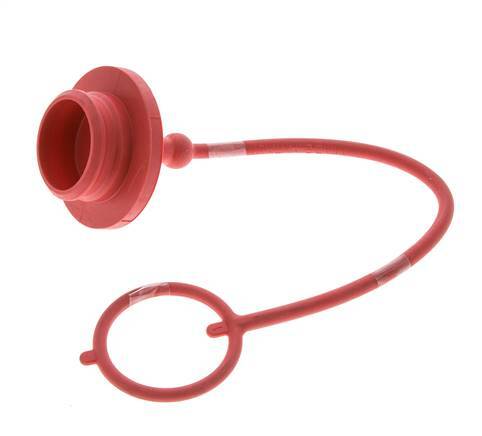 tapa de protección contra el polvo de plástico de 60 mm para la toma de acoplamiento ISO 7241-1 B