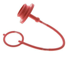 tapa de protección contra el polvo de plástico de 60 mm para la toma de acoplamiento ISO 7241-1 B