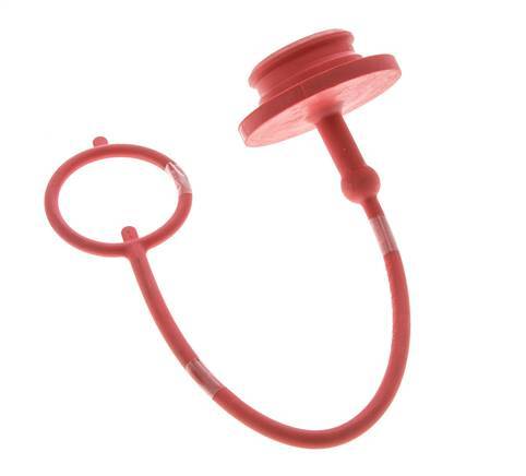 tapa de protección contra el polvo de plástico de 60 mm para la toma de acoplamiento ISO 7241-1 B