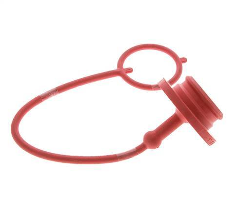 tapa de protección contra el polvo de plástico de 60 mm para la toma de acoplamiento ISO 7241-1 B