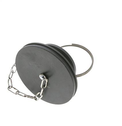 tapa de protección contra el polvo de plástico de 75 mm para la toma de acoplamiento ISO 7241-1 B