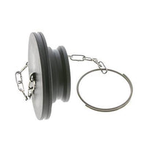 tapa de protección contra el polvo de plástico de 75 mm para la toma de acoplamiento ISO 7241-1 B