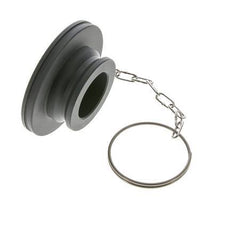 tapa de protección contra el polvo de plástico de 75 mm para la toma de acoplamiento ISO 7241-1 B