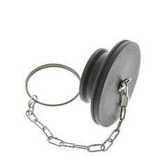 tapa de protección contra el polvo de plástico de 75 mm para la toma de acoplamiento ISO 7241-1 B