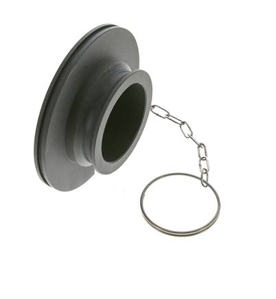tapa de protección contra el polvo de plástico de 105 mm para la toma de acoplamiento ISO 7241-1 B