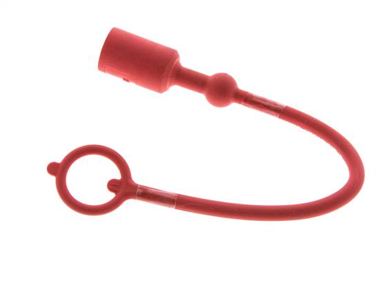14.tapa de protección contra el polvo de plástico de 2 mm para tapón de acoplamiento ISO 7241-1 B