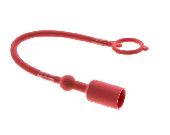 14.tapa de protección contra el polvo de plástico de 2 mm para tapón de acoplamiento ISO 7241-1 B