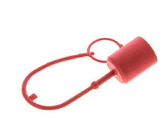 31.tapa de protección contra el polvo de plástico de 4 mm para tapón de acoplamiento ISO 7241-1 B