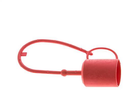 31.tapa de protección contra el polvo de plástico de 4 mm para tapón de acoplamiento ISO 7241-1 B