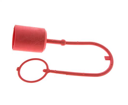 31.tapa de protección contra el polvo de plástico de 4 mm para tapón de acoplamiento ISO 7241-1 B