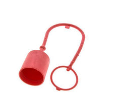 31.tapa de protección contra el polvo de plástico de 4 mm para tapón de acoplamiento ISO 7241-1 B