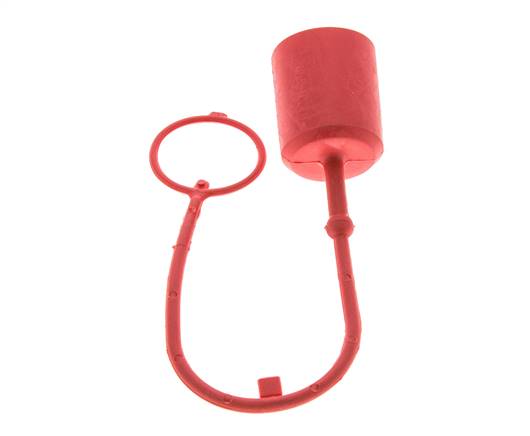 31.tapa de protección contra el polvo de plástico de 4 mm para tapón de acoplamiento ISO 7241-1 B