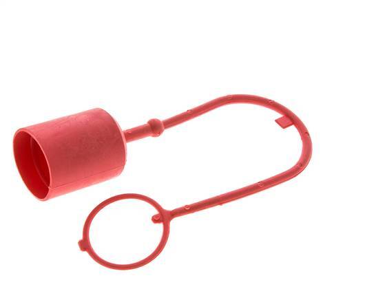 31.tapa de protección contra el polvo de plástico de 4 mm para tapón de acoplamiento ISO 7241-1 B