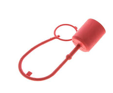 31.tapa de protección contra el polvo de plástico de 4 mm para tapón de acoplamiento ISO 7241-1 B