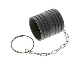 44.5 mm Plastic Dust Protection Cap For Coupling plug ISO 7241-1 B
