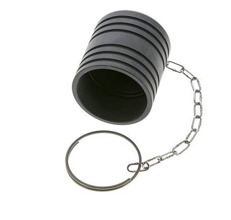 44.tapa de protección contra el polvo de plástico de 5 mm para tapón de acoplamiento ISO 7241-1 B
