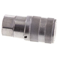 Acero DN 6.3 Toma hidráulica de cara plana G 1/4 pulgadas rosca hembra ISO 16028 D 16.2mm