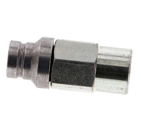 Acero DN 40 Enchufe hidráulico de cara plana G 2 pulgadas rosca hembra D 72,9mm