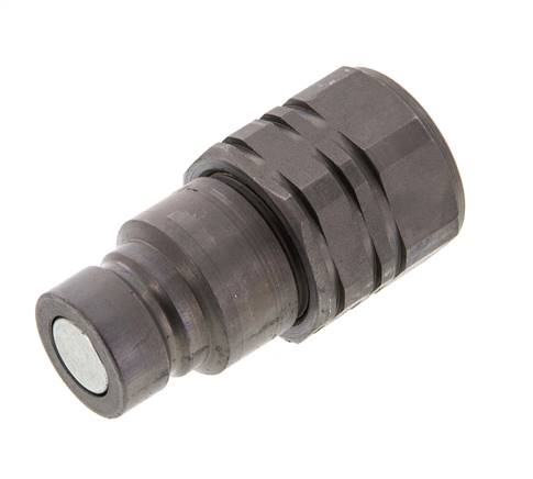 Acero DN 12.5 Enchufe hidráulico de cara plana G 1/2 pulgadas rosca hembra ISO 16028 D 24.5mm
