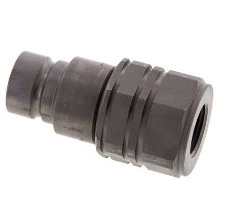 Acero DN 12.5 Enchufe hidráulico de cara plana G 1/2 pulgadas rosca hembra ISO 16028 D 24.5mm