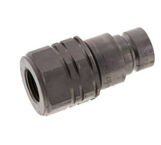 Acero DN 12.5 Enchufe hidráulico de cara plana G 1/2 pulgadas rosca hembra ISO 16028 D 24.5mm