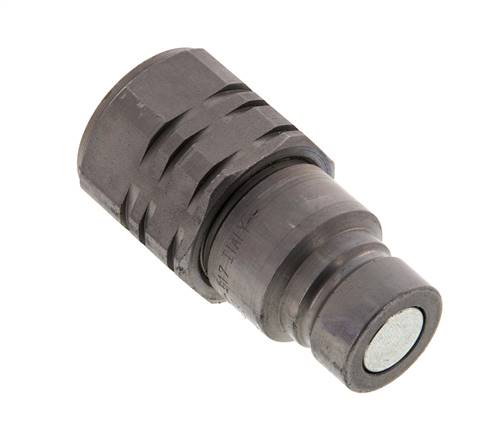 Acero DN 12.5 Enchufe hidráulico de cara plana G 1/2 pulgadas rosca hembra ISO 16028 D 24.5mm