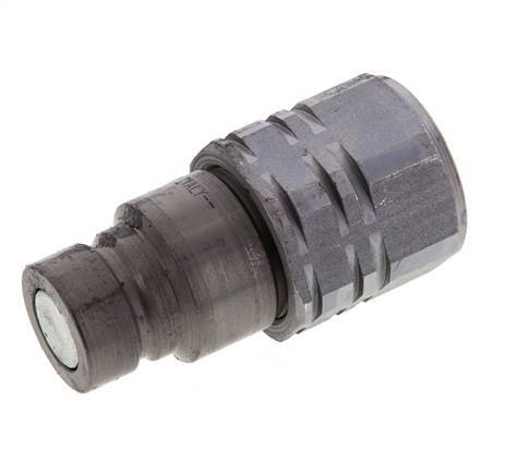 Acero DN 12.5 Enchufe hidráulico de cara plana G 3/4 pulgadas rosca hembra ISO 16028 D 24.5mm