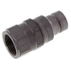Acero DN 19 Tapón Hidráulico de Cara Plana G 1 pulgada Rosca Hembra ISO 16028 D 30mm