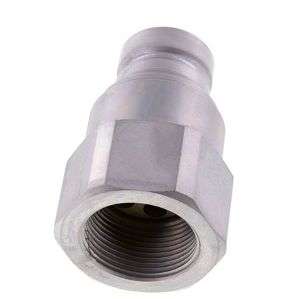 Acero DN 40 Tapón hidráulico de cara plana G 2 pulgadas rosca hembra D 72,9mm