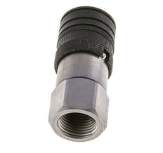 Acero DN 10 Boca Hidráulica de Cara Plana G 1/2 pulgadas Rosca Hembra ISO 16028 CEJN D 19.7mm