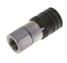 Acero DN 10 Boca Hidráulica de Cara Plana G 1/2 pulgadas Rosca Hembra ISO 16028 CEJN D 19.7mm