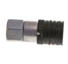 Acero DN 10 Boca Hidráulica de Cara Plana G 1/2 pulgadas Rosca Hembra ISO 16028 CEJN D 19.7mm