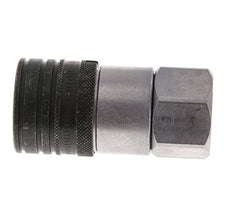 Acero DN 12.5 Toma hidráulica de cara plana G 3/4 pulgadas rosca hembra ISO 16028 CEJN D 24.5mm