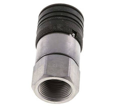Acero DN 12.5 Toma hidráulica de cara plana G 3/4 pulgadas rosca hembra ISO 16028 CEJN D 24.5mm