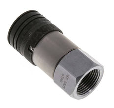 Acero DN 19 Enchufe hidráulico de cara plana G 1 pulgada rosca hembra ISO 16028 CEJN D 30mm