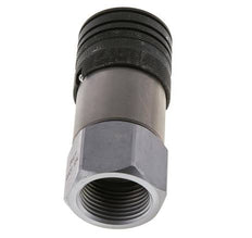 Acero DN 19 Enchufe hidráulico de cara plana G 1 pulgada rosca hembra ISO 16028 CEJN D 30mm