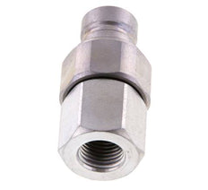 Acero DN 6.3 Enchufe hidráulico de cara plana G 1/4 pulgadas rosca hembra ISO 16028 CEJN D 16.2mm