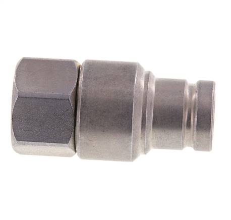 Acero DN 10 Tapón hidráulico de cara plana G 3/8 pulgadas rosca hembra ISO 16028 CEJN D 19,7mm
